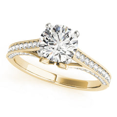 Engagement Rings Single Row Prong Set - TN84324
