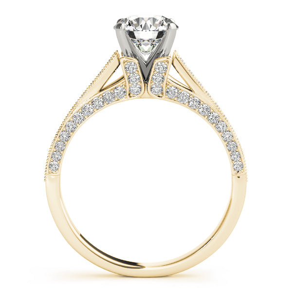 Engagement Rings Single Row Prong Set - TN84324