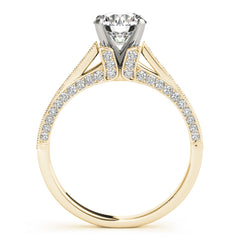 Engagement Rings Single Row Prong Set - TN84324