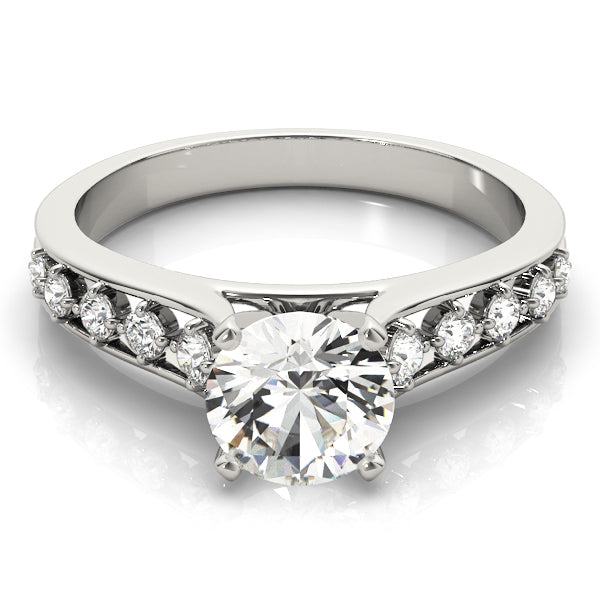 Engagement Rings Single Row Prong Set - TN84325