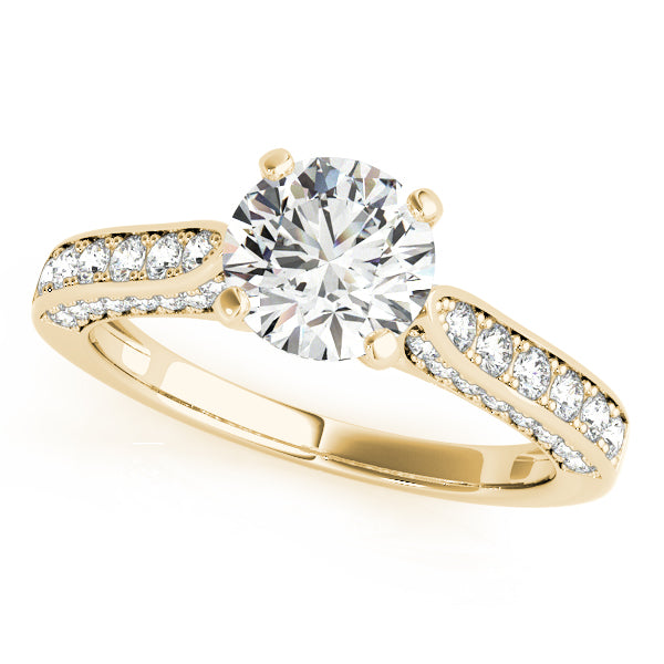 Engagement Rings Single Row Prong Set - TN84328