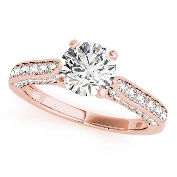 Engagement Rings Single Row Prong Set - TN84328