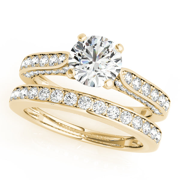 Engagement Rings Single Row Prong Set - TN84328