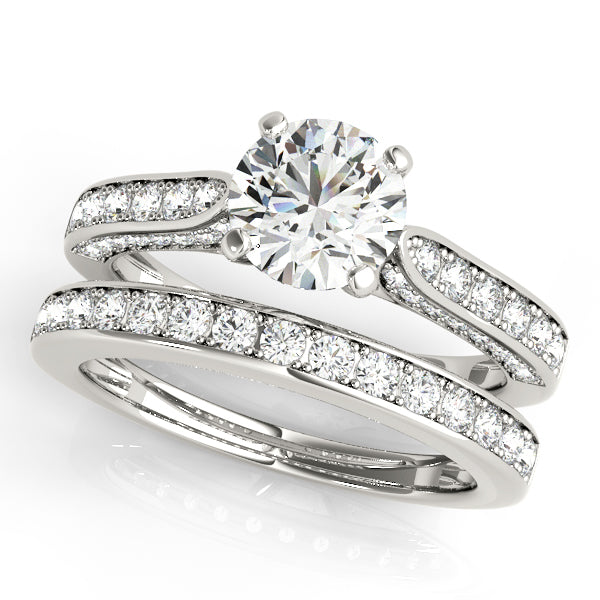 Engagement Rings Single Row Prong Set - TN84328