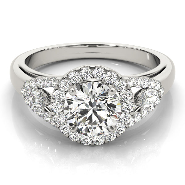 Engagement Rings Halo Round - TN84334
