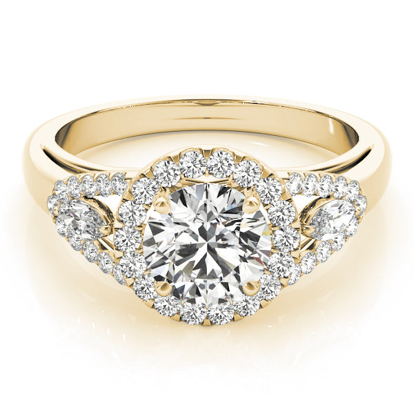 Engagement Rings Halo Round - TN84334