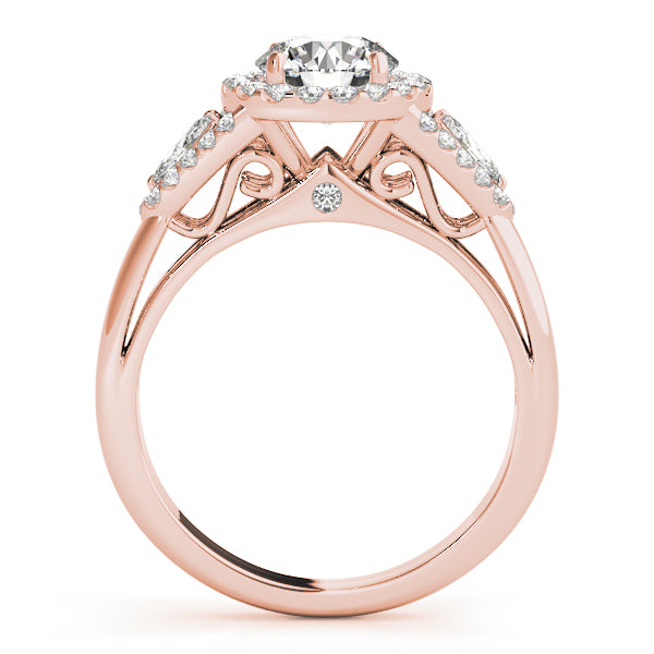Engagement Rings Halo Round - TN84334