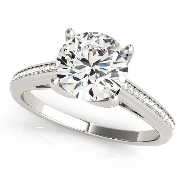 Engagement Rings Single Row Channel Set - TN84351