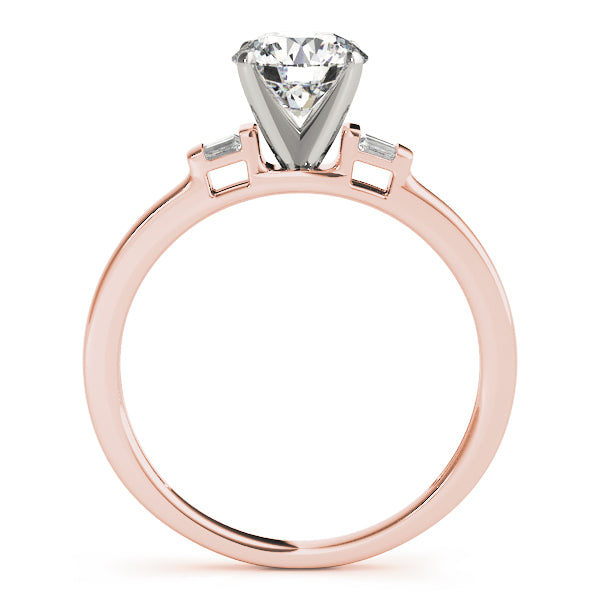 Engagement Rings Fancy Shape Baguette Remounts - TN84358