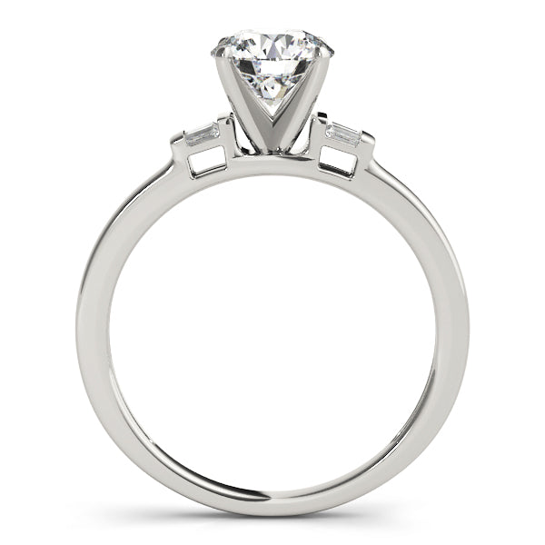 Engagement Rings Fancy Shape Baguette Remounts - TN84358