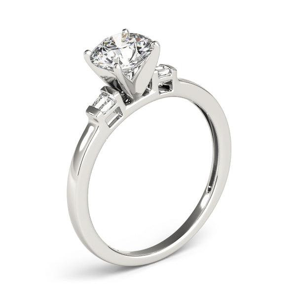 Engagement Rings Fancy Shape Baguette Remounts - TN84358