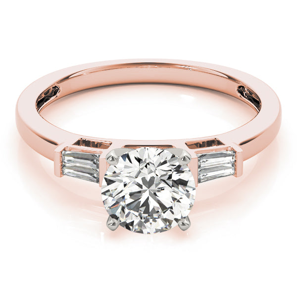 Engagement Rings Fancy Shape Baguette Remounts - TN84359