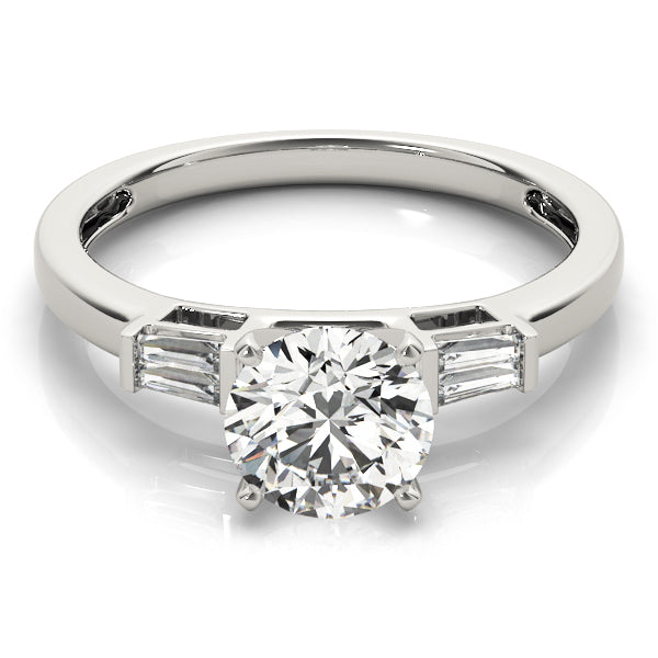 Engagement Rings Fancy Shape Baguette Remounts - TN84359