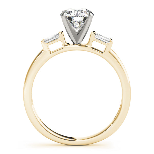 Engagement Rings Fancy Shape Baguette Remounts - TN84359