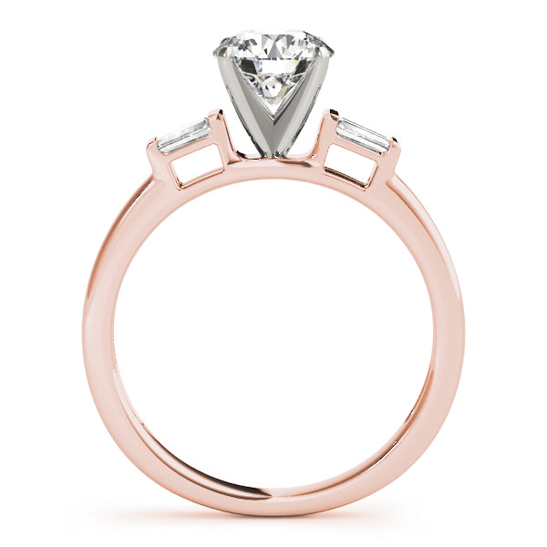 Engagement Rings Fancy Shape Baguette Remounts - TN84359