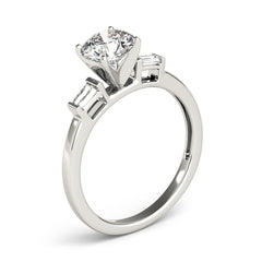 Engagement Rings Fancy Shape Baguette Remounts - TN84359