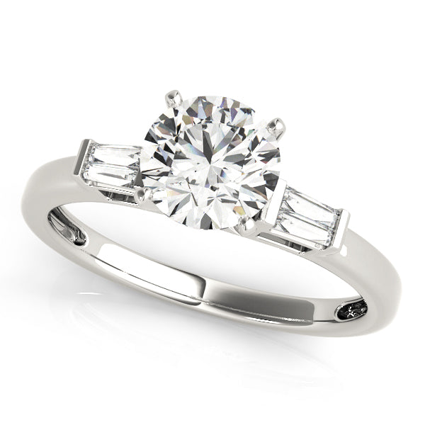 Engagement Rings Fancy Shape Baguette Remounts - TN84359