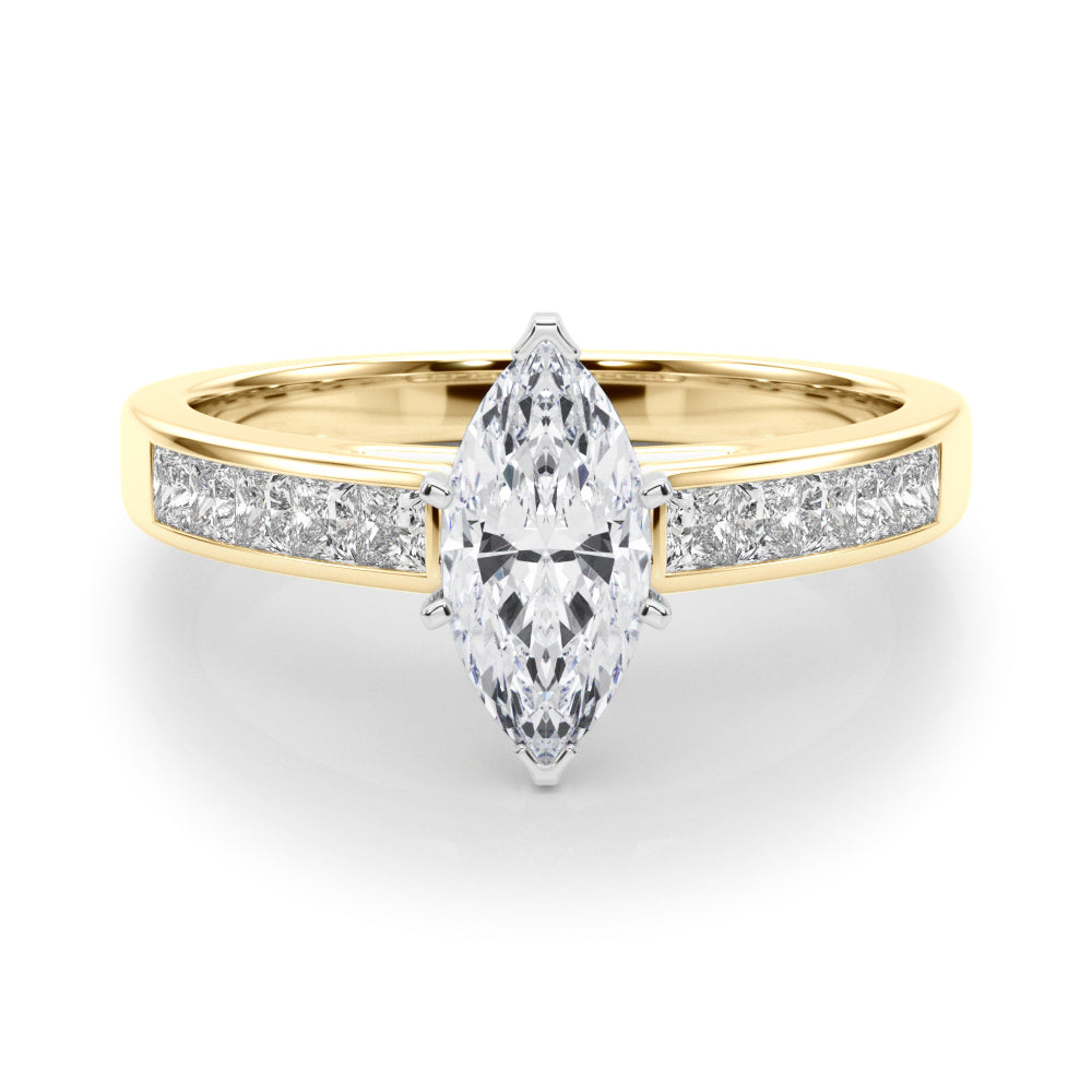 Engagement Rings Fancy Shape Princess Remounts - TN84361