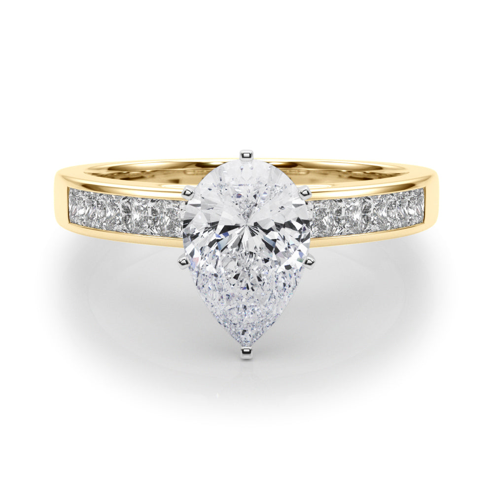 Engagement Rings Fancy Shape Princess Remounts - TN84361