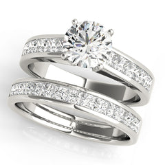 Engagement Rings Fancy Shape Princess Remounts - TN84365