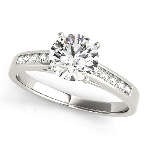 Engagement Rings Single Row Channel Set - TN84368