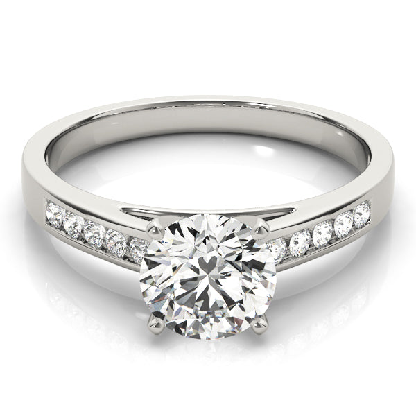 Engagement Rings Single Row Channel Set - TN84368