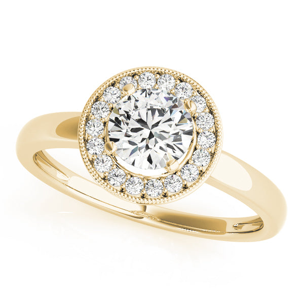 Engagement Rings Halo Round - TN84372