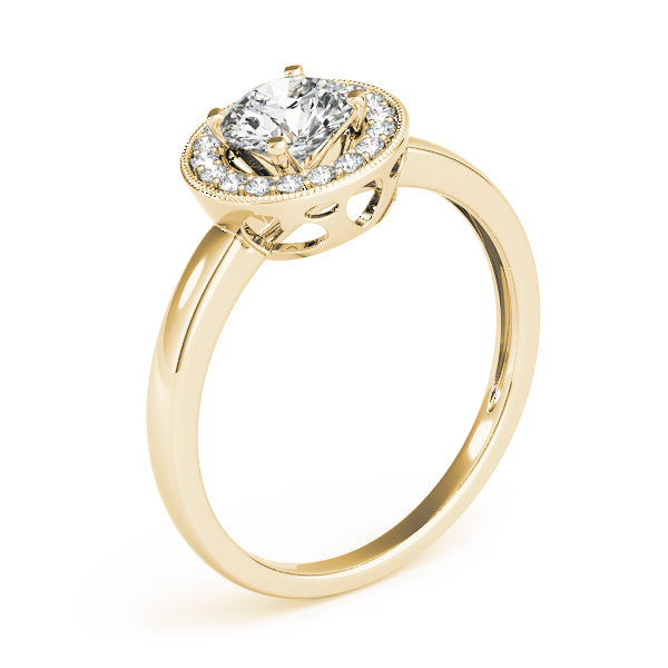 Engagement Rings Halo Round - TN84372