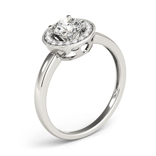 Engagement Rings Halo Round - TN84372