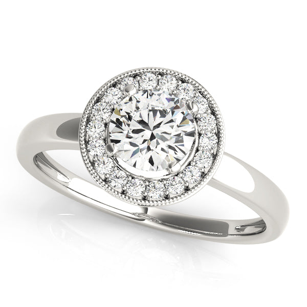 Engagement Rings Halo Round - TN84372