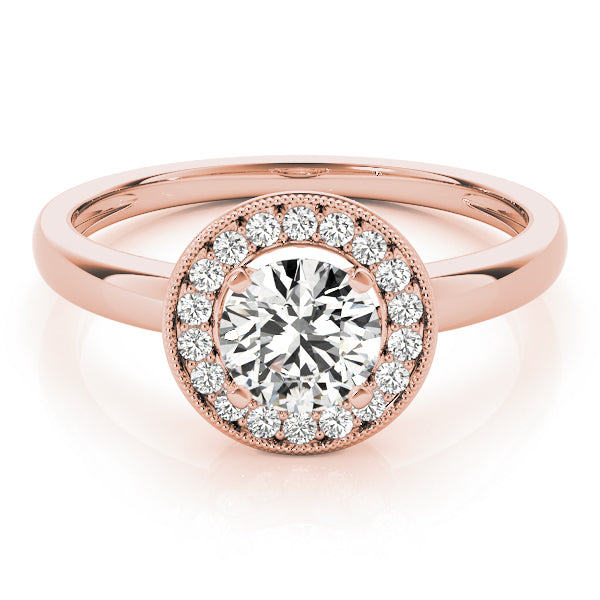 Engagement Rings Halo Round - TN84372