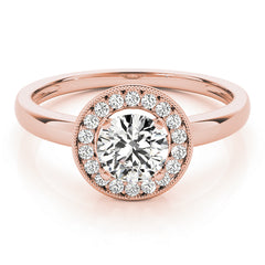 Engagement Rings Halo Round - TN84372