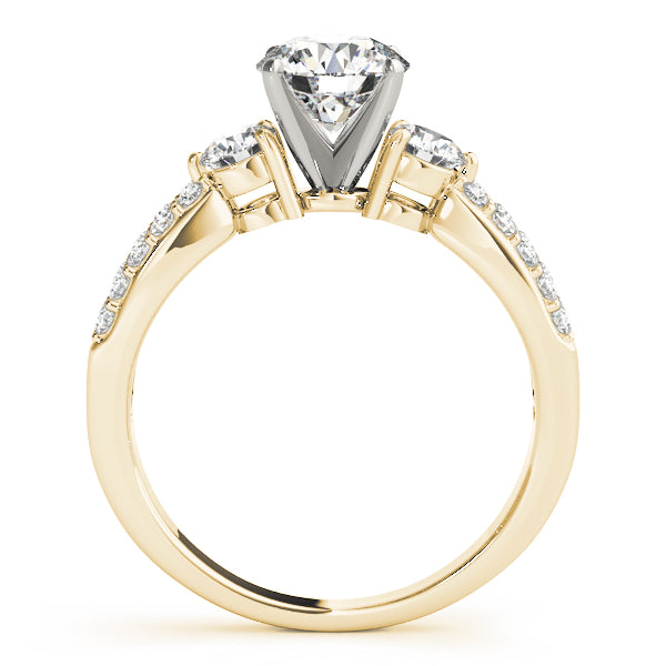 Engagement Rings 3 Stone Round - TN84420