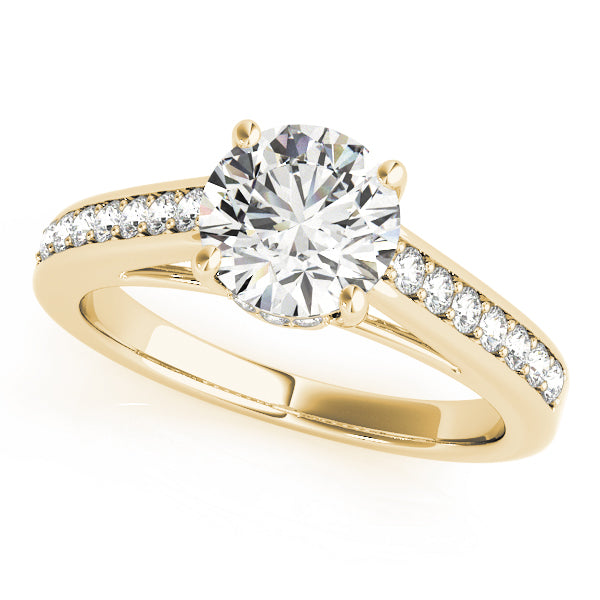 Engagement Rings Single Row Prong Set - TN84455