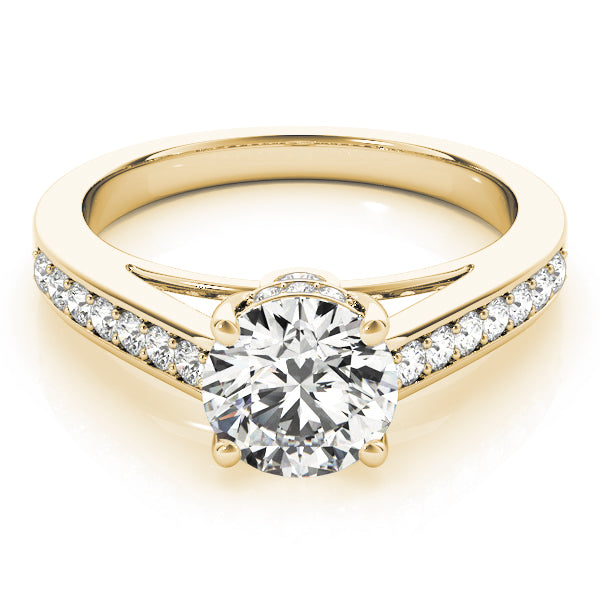 Engagement Rings Single Row Prong Set - TN84455