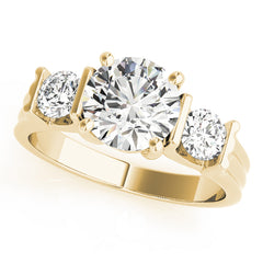 Engagement Rings 3 Stone Round - TN84464