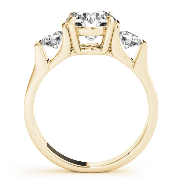 Engagement Rings 3 Stone Round - TN84464