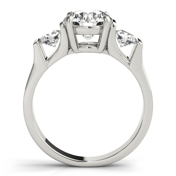 Engagement Rings 3 Stone Round - TN84464
