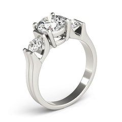 Engagement Rings 3 Stone Round - TN84464