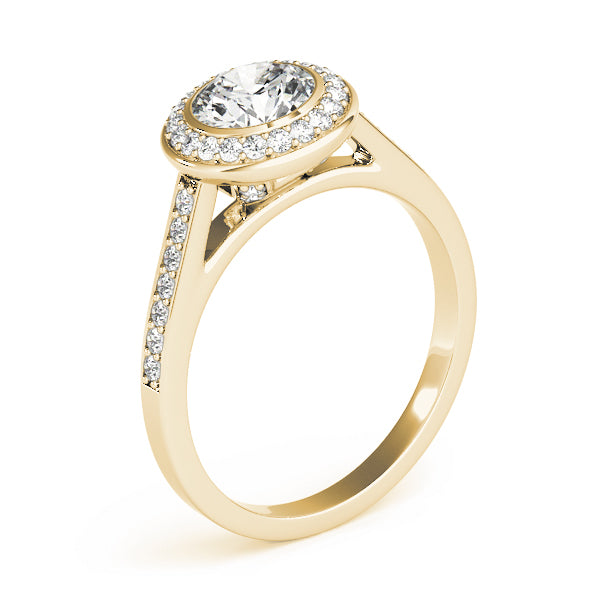 Engagement Rings Halo Round - TN84474