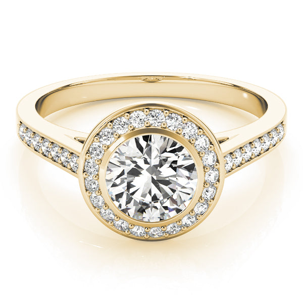 Engagement Rings Halo Round - TN84474