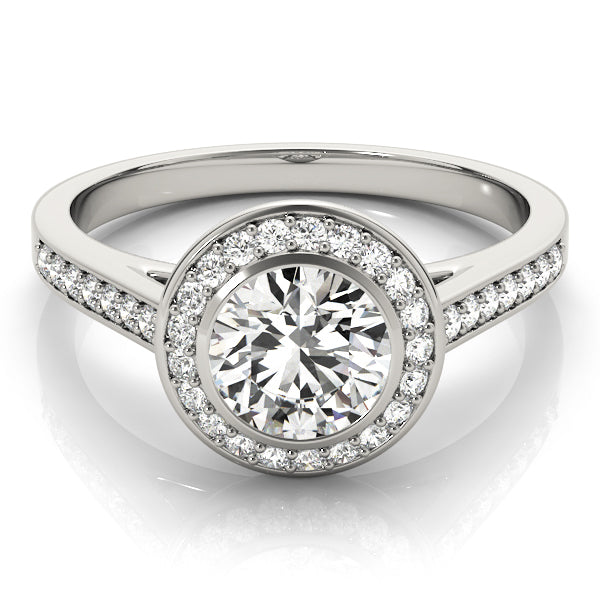 Engagement Rings Halo Round - TN84474