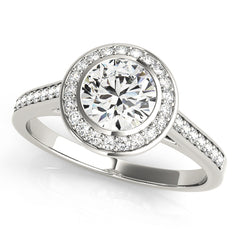 Engagement Rings Halo Round - TN84474