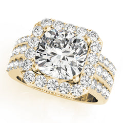 Engagement Rings Halo Square & Cushion - TN84489