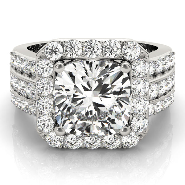 Engagement Rings Halo Square & Cushion - TN84489