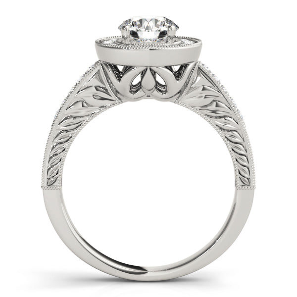 Engagement Rings Halo Round - TN84509