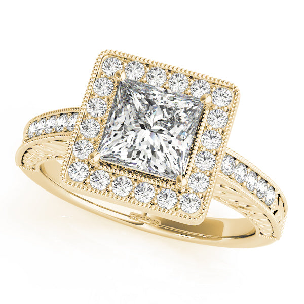 Engagement Rings Halo Square & Cushion - TN84510