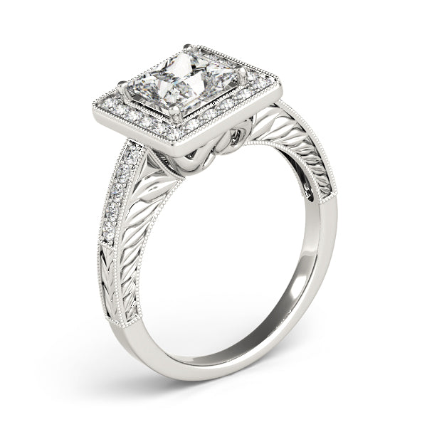 Engagement Rings Halo Square & Cushion - TN84510