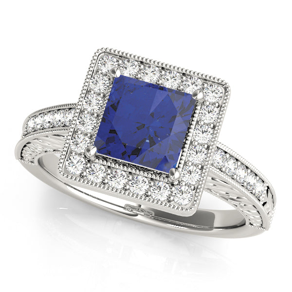 Engagement Rings Halo Square & Cushion - TN84510