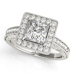 Engagement Rings Halo Square & Cushion - TN84510